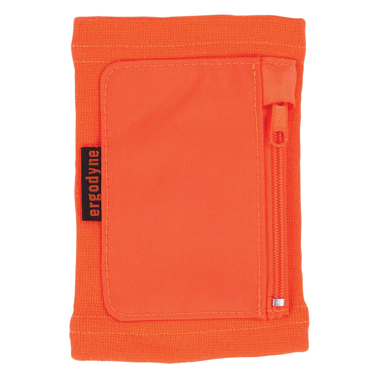 Ergodyne® Squids 3388 Wrist ID/Badge Holder, Vertical, Orange, 3.5 x 5.5 Holder, 2.75 x 3.75 Insert