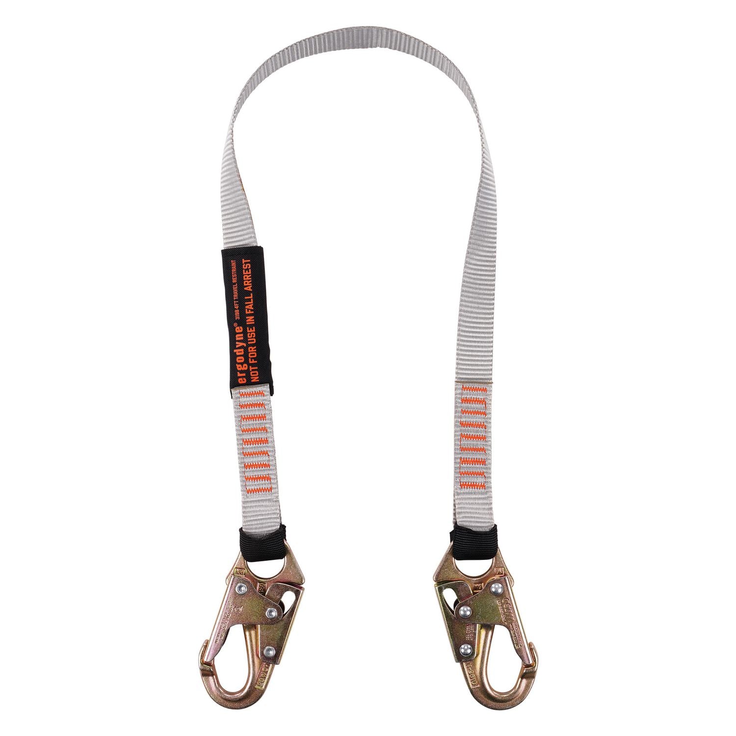 Ergodyne® 3201 Harness Plus 4 ft Travel Restraint Lanyard 3197/3198