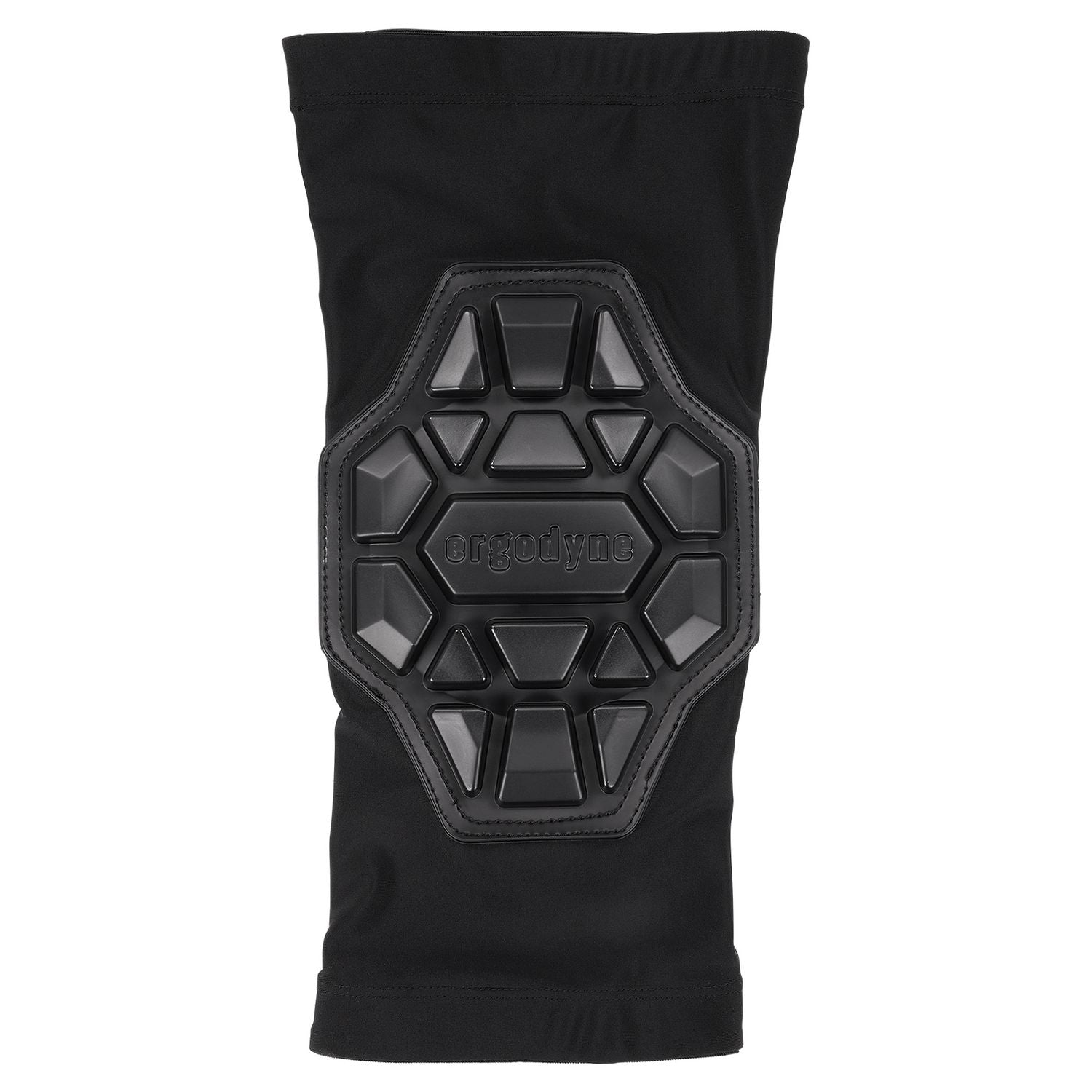 Ergodyne® ProFlex 550 Padded Knee Sleeves with 3-Layer Foam Cap, Slip-On, X-Large+, Black, Pair