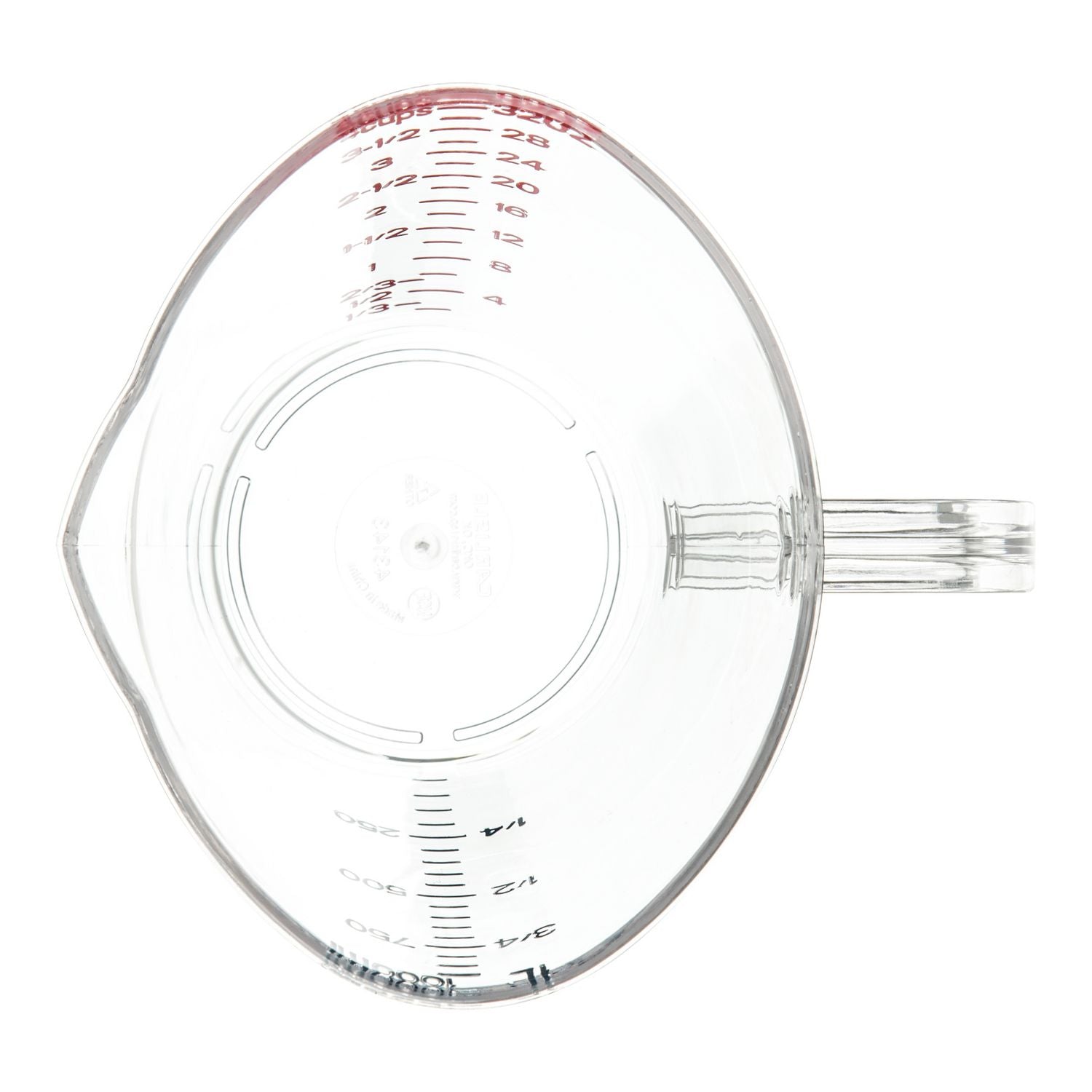 Carlisle Commercial Measuring Cup, 1 qt, Clear