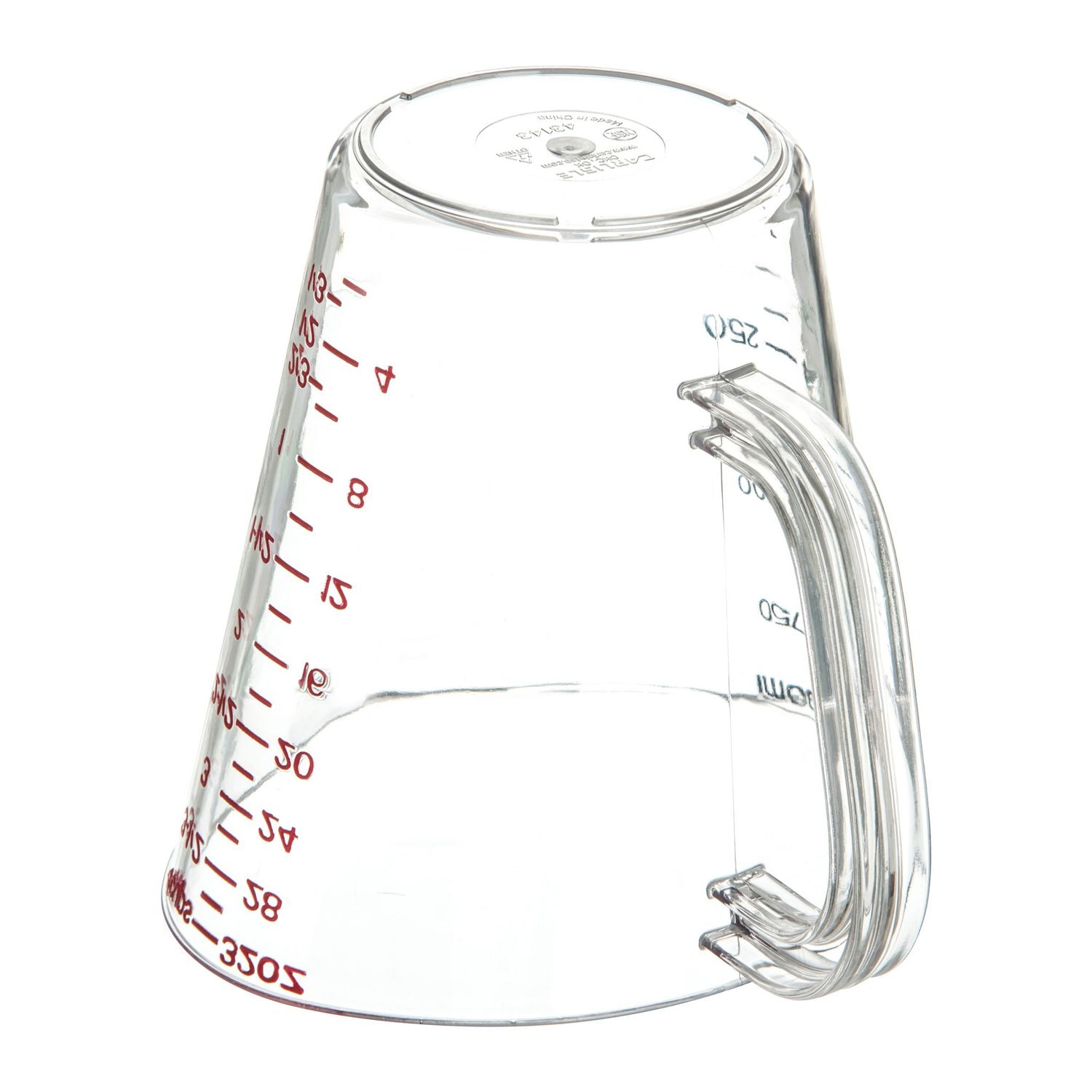 Carlisle Commercial Measuring Cup, 1 qt, Clear