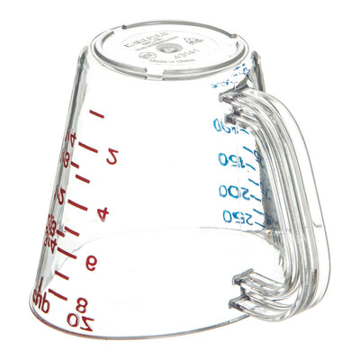 Carlisle Commercial Measuring Cup, 1 cup, Clear - Flipcost