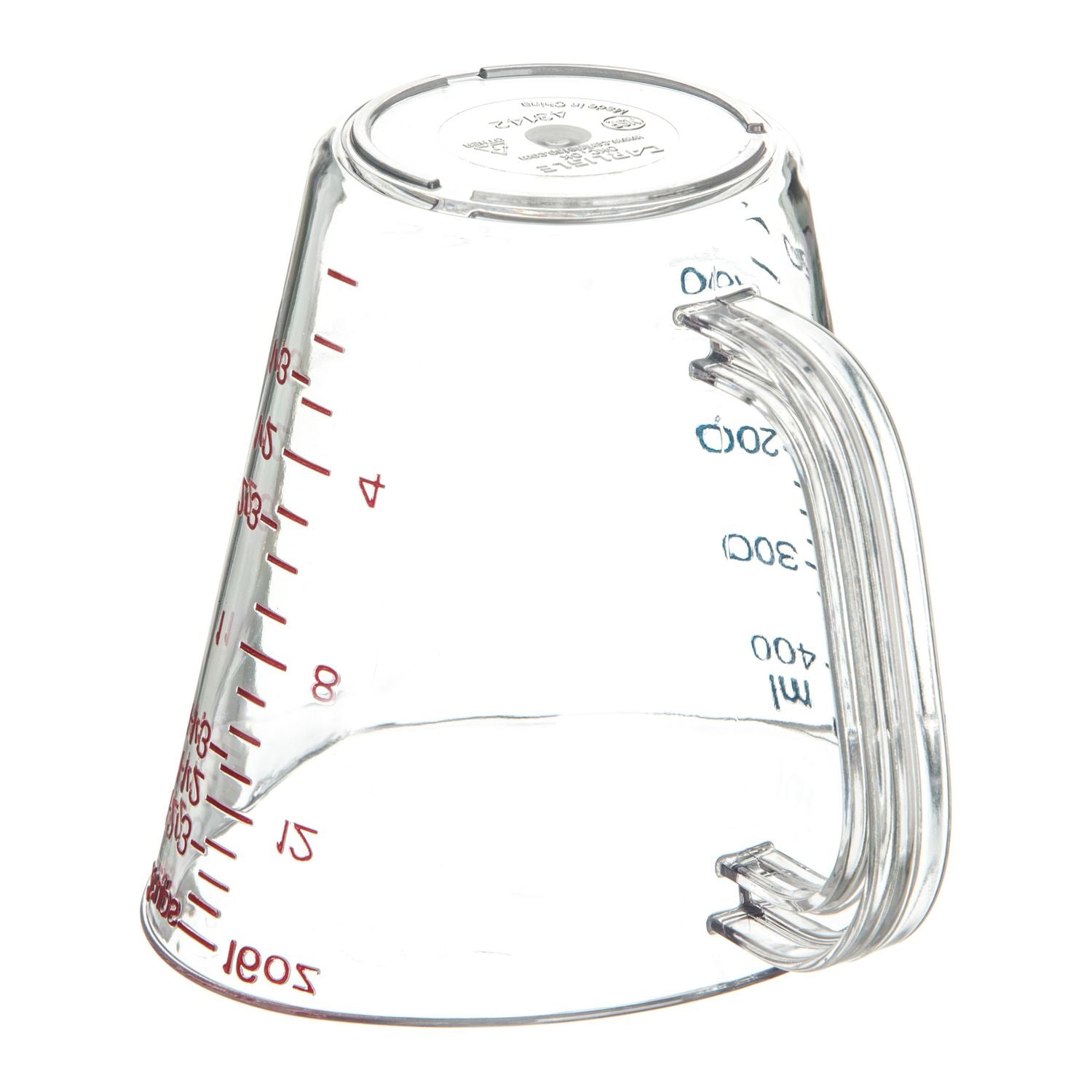 Carlisle Commercial Measuring Cup, 1 pt, Clear