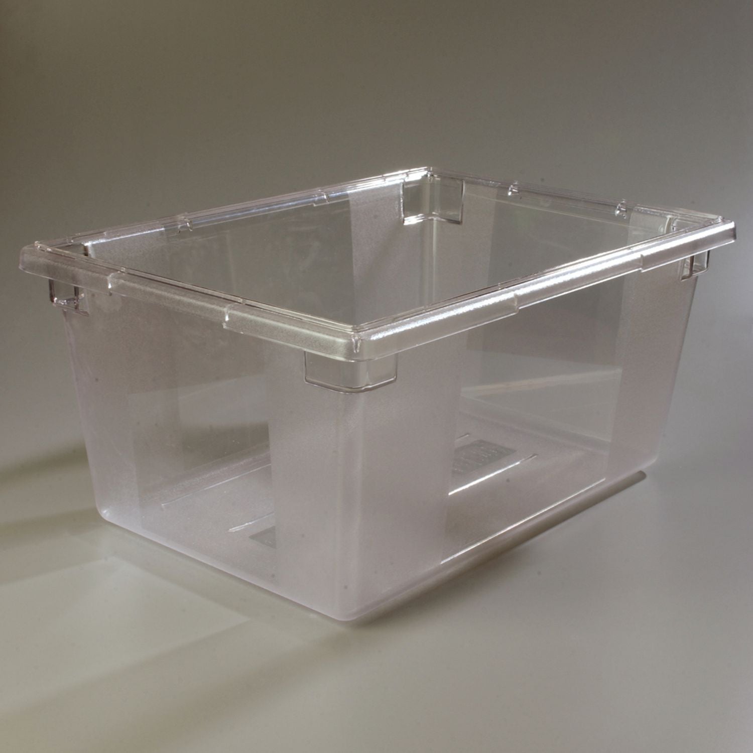 StorPlus Polycarbonate Food Storage Container, 16.6 gal, 18 x 26 x 12, Clear, Plastic Carlisle Flipcost