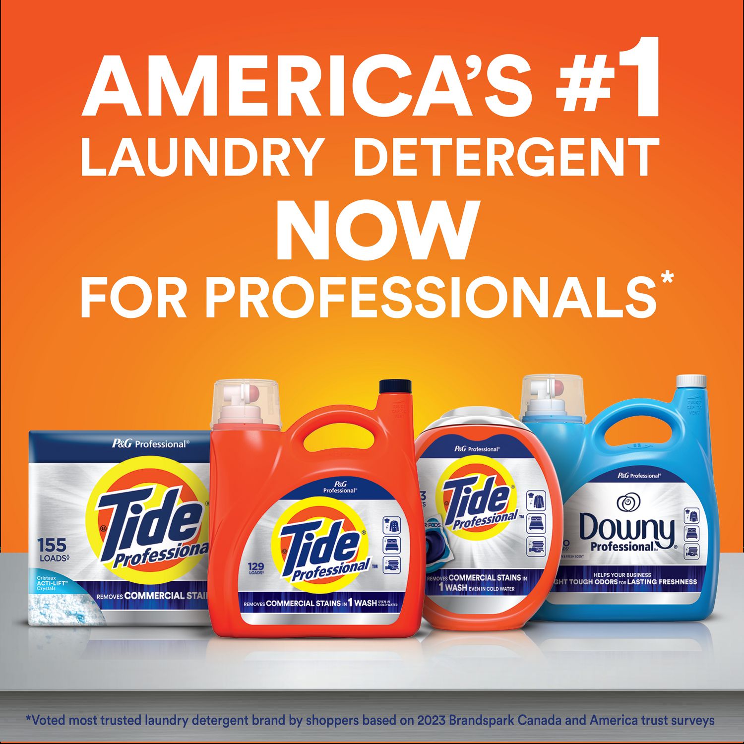 Commercial Powder Laundry Detergent, 197 oz Box Tide® Professional™ Flipcost