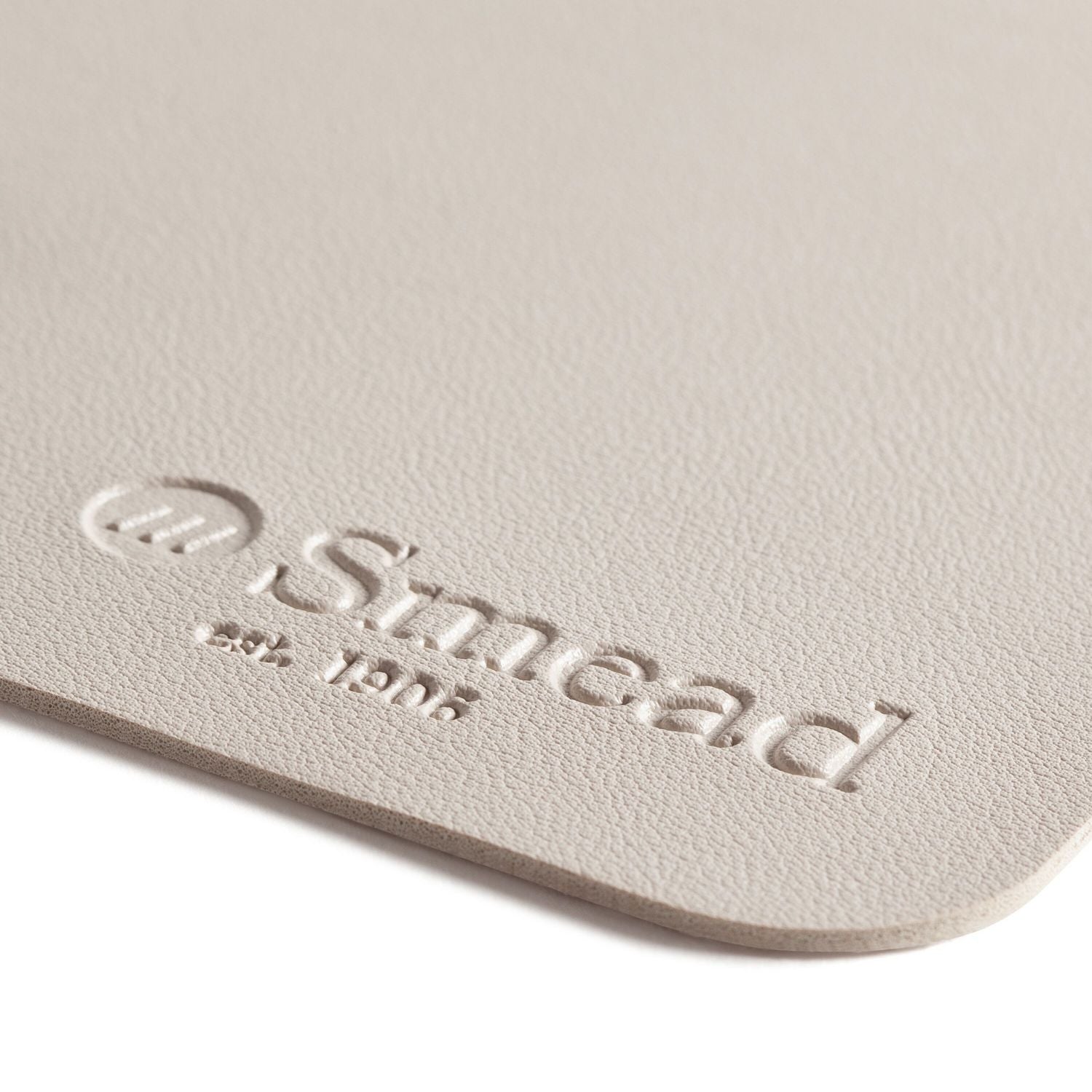 Smead™ Vegan Leather Desk Pads, 36 x 17, SandStone