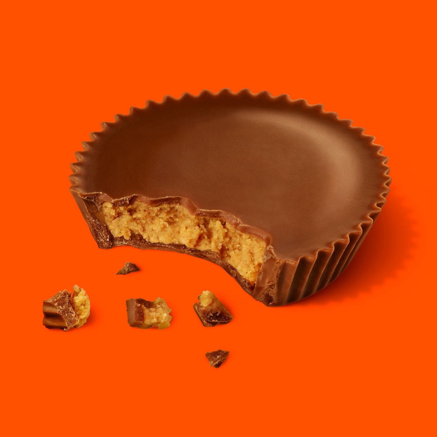 Snack Size Peanut Butter Cups, 19.5 oz Bag, 2 Bags/Carton Reese's® Flipcost