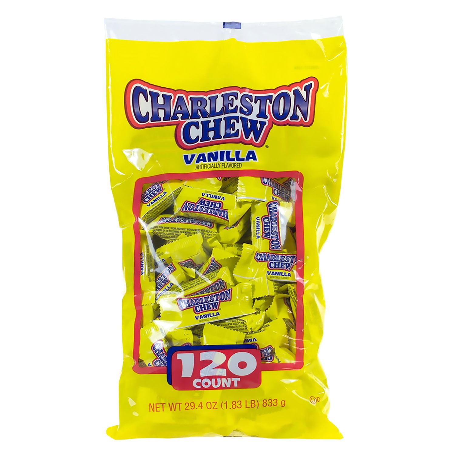 Snack Size Chocolate Candy, 0.25 oz Individually Wrapped, 120/Bag, 2 Bags/Carton Charleston Chews Flipcost