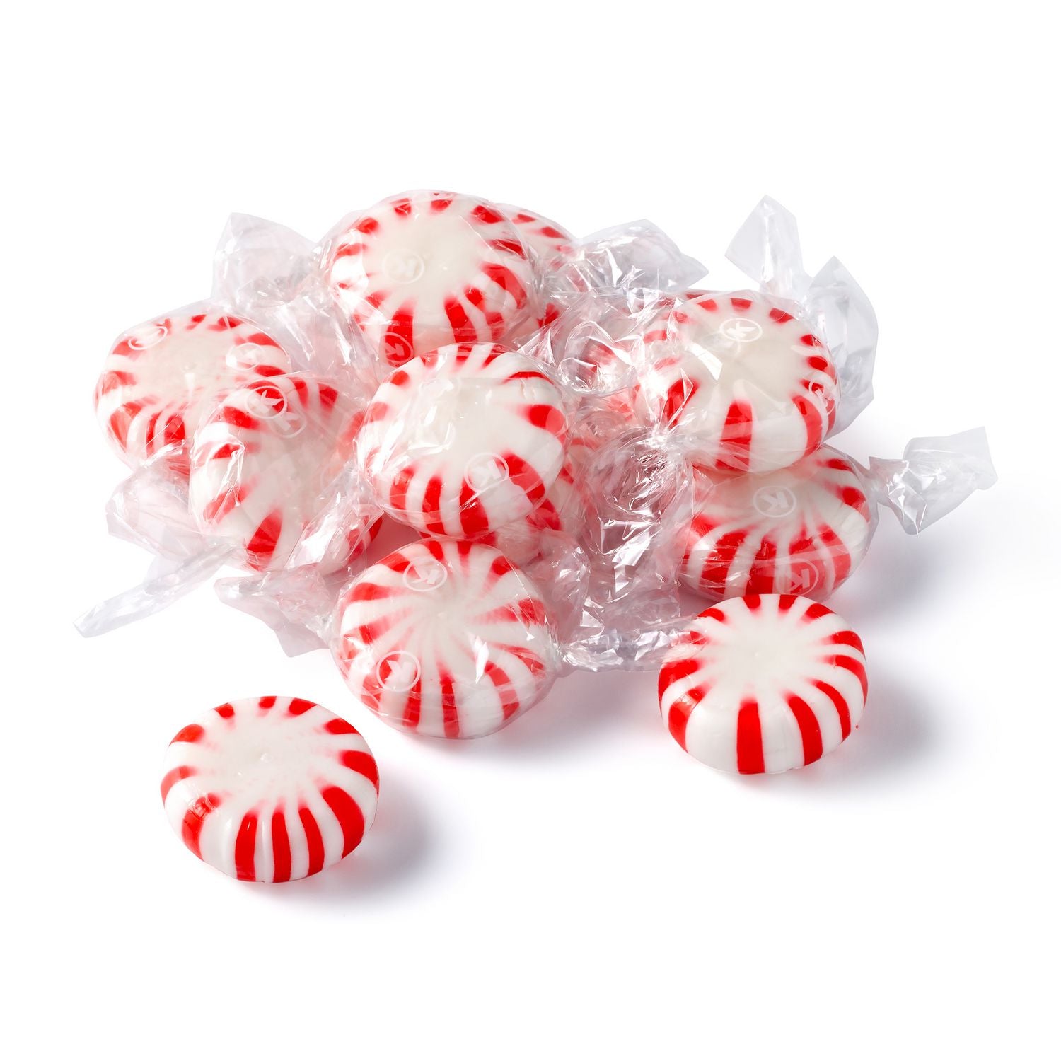 Peppermint Starlight Mints, 5 lb Bag, 3/Carton Colombina Flipcost