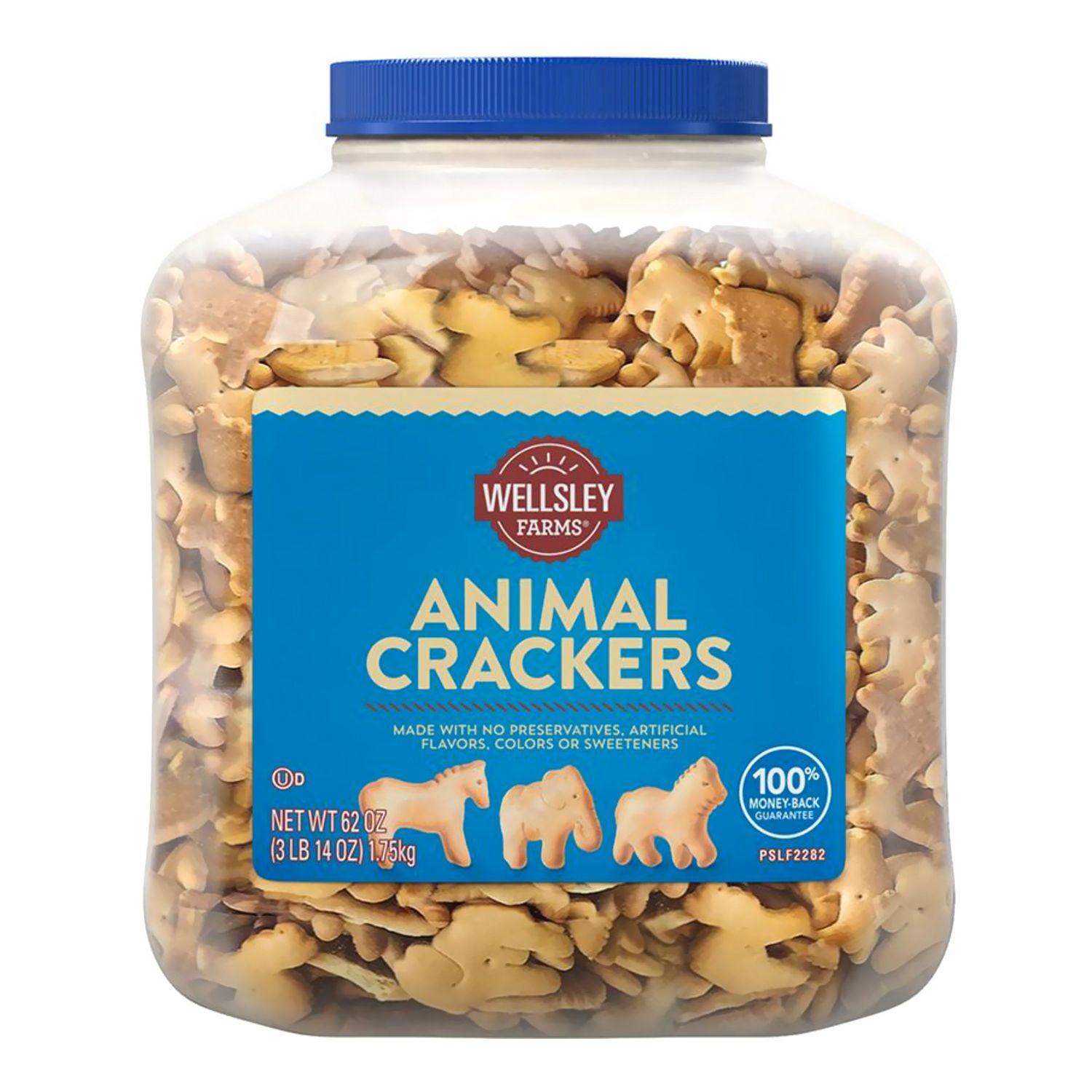 Animal Crackers, 62 oz Tub, 2/Carton Wellsley Farms™ Flipcost