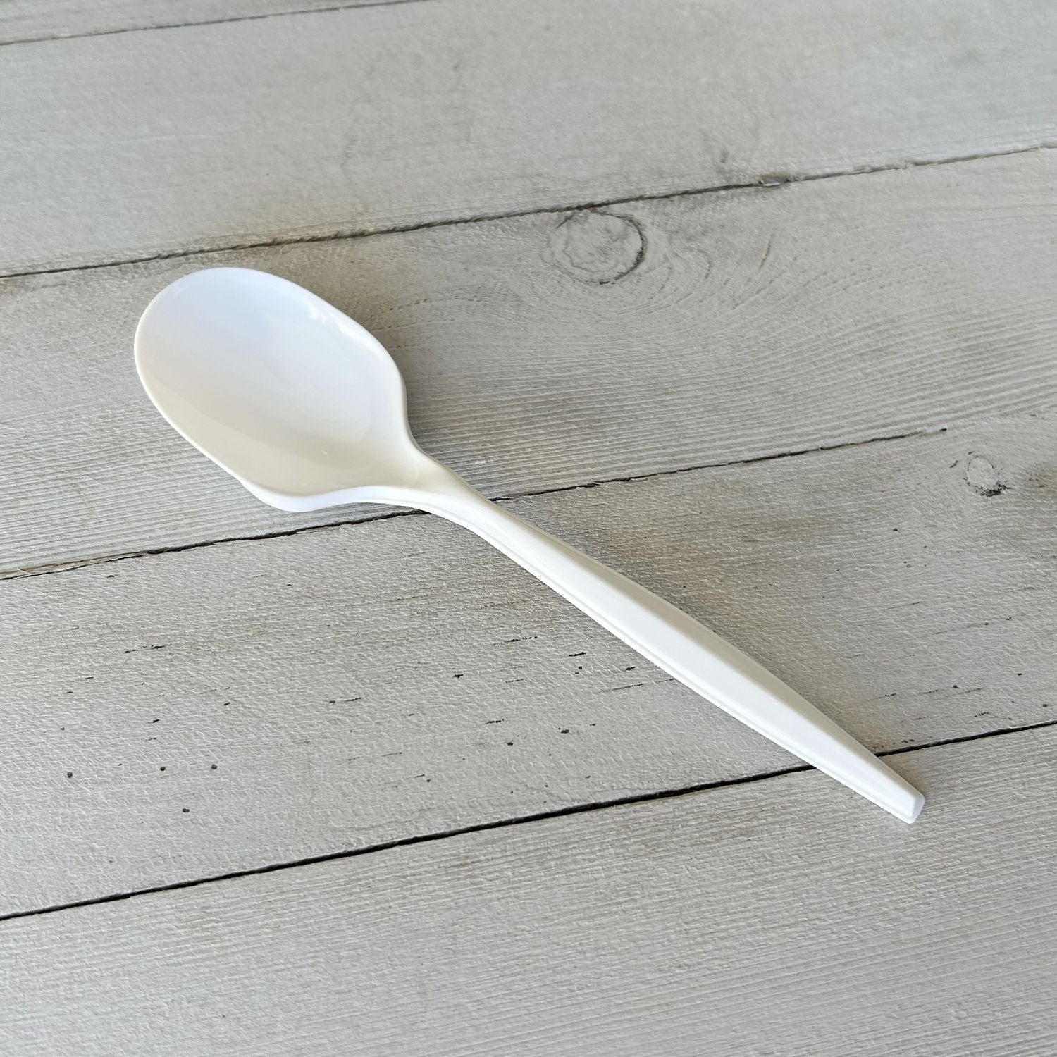 Mediumweight Polypropylene Cutlery, Soup Spoon, White, 1,000/Carton Boardwalk® Flipcost