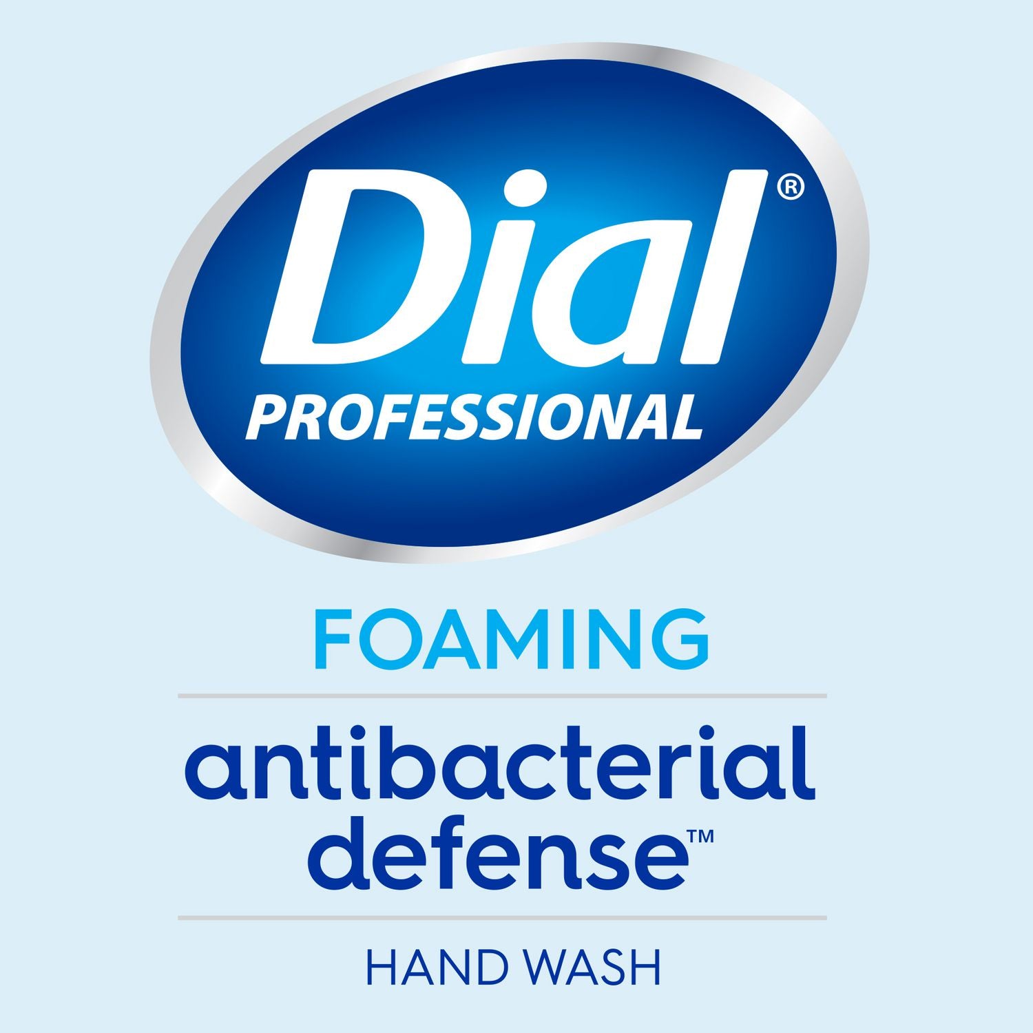 Dial® Antibacterial Foaming Hand Wash, Spring Water Scent, 1 gal Bottle, 4/Carton