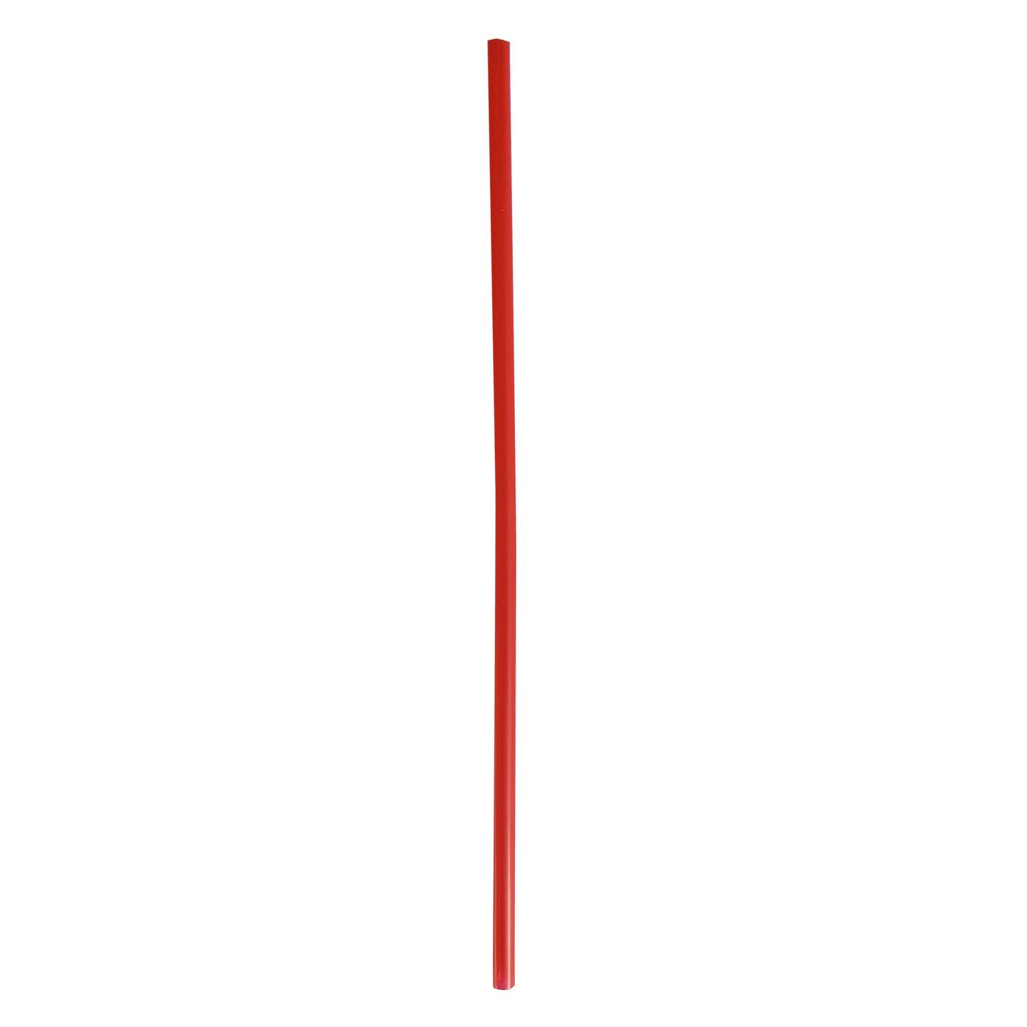 Wrapped Giant Straws, 10.25", Polypropylene, Red, 1,200/Carton Boardwalk® Flipcost