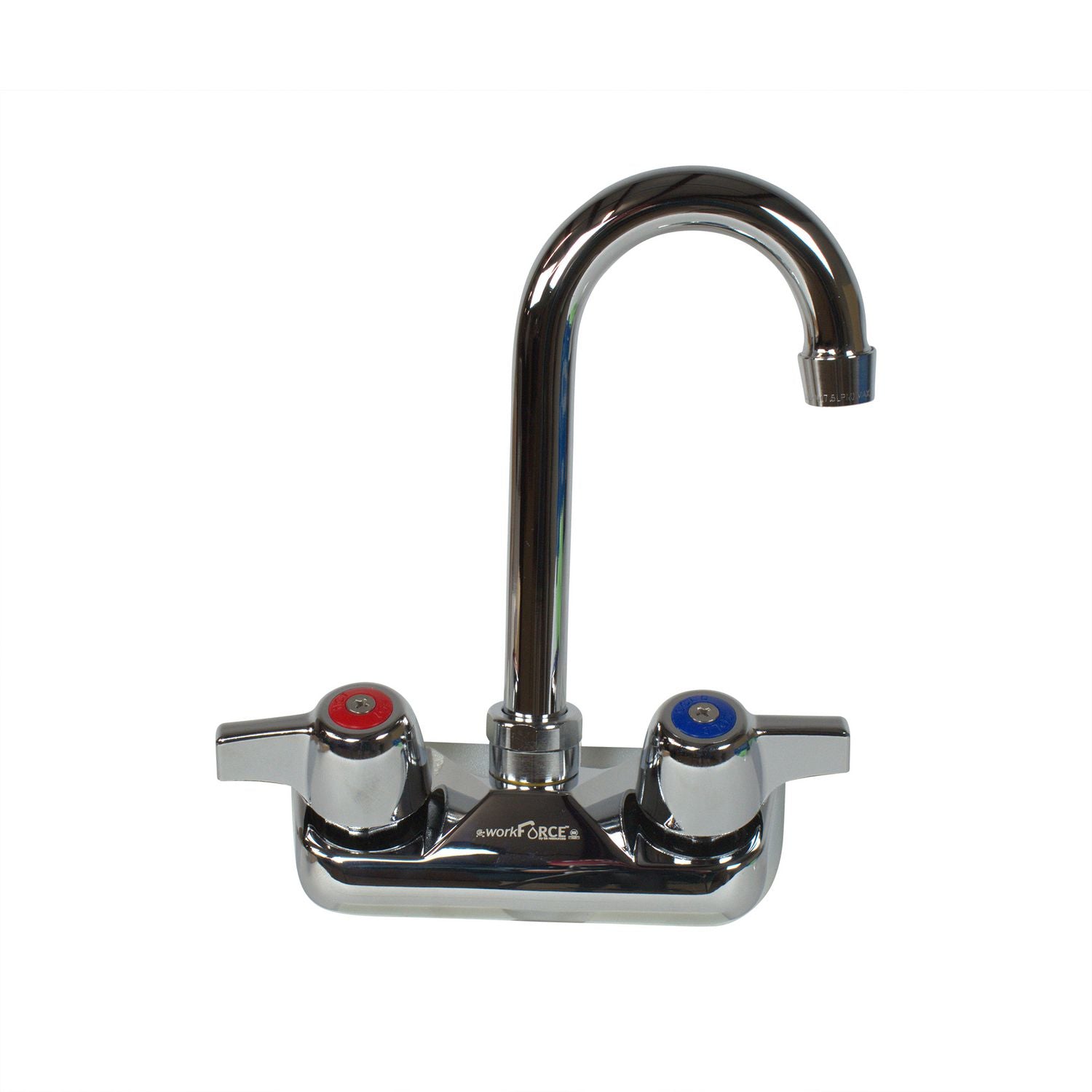 WorkForce Standard Duty Faucet, 7.88" Height/3" Reach, Chrome-Plated Brass BK Resources Flipcost