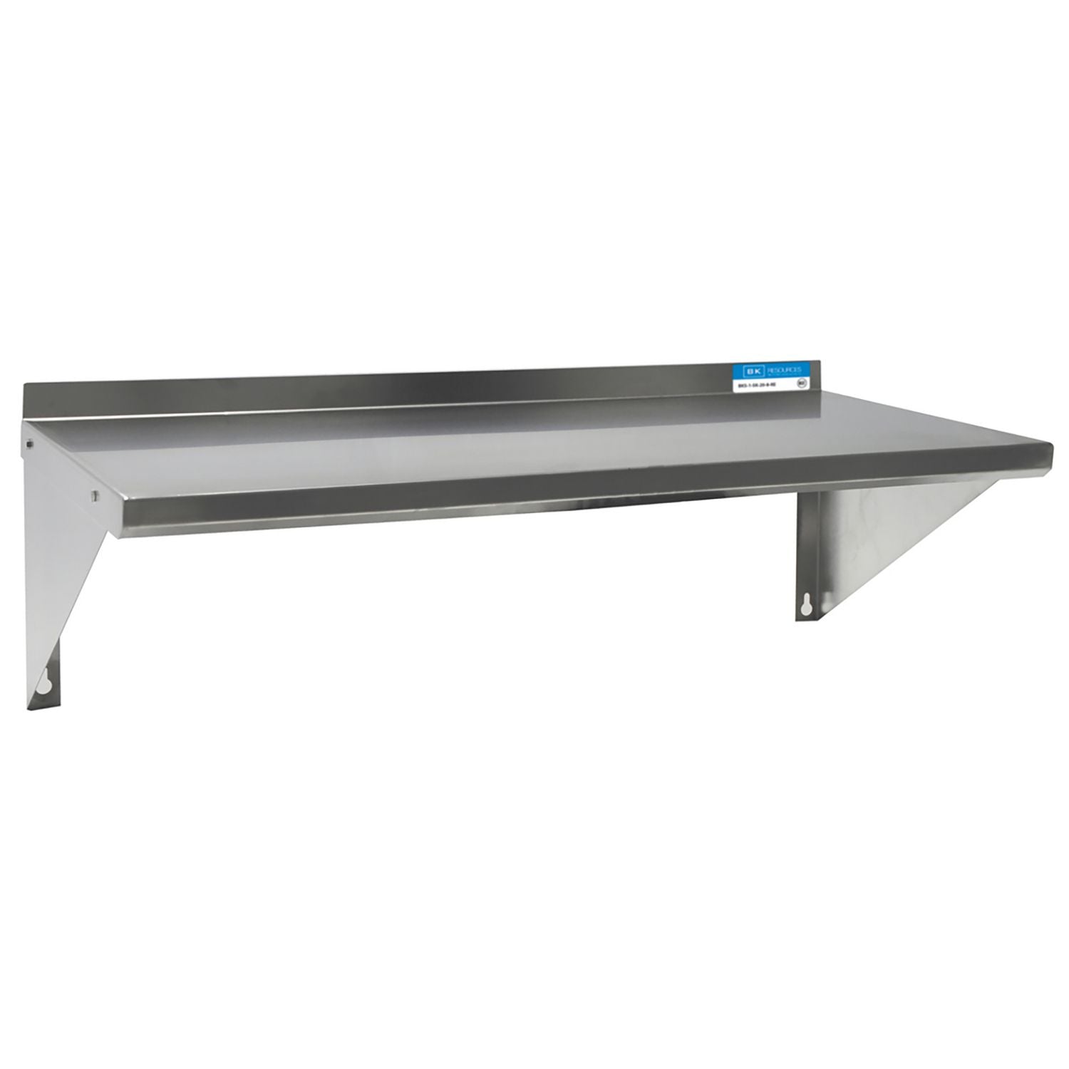 Stainless Steel Economy Overshelf, 24w x 16d x 11.5h, Stainless Steel, Silver, 2/Pallet