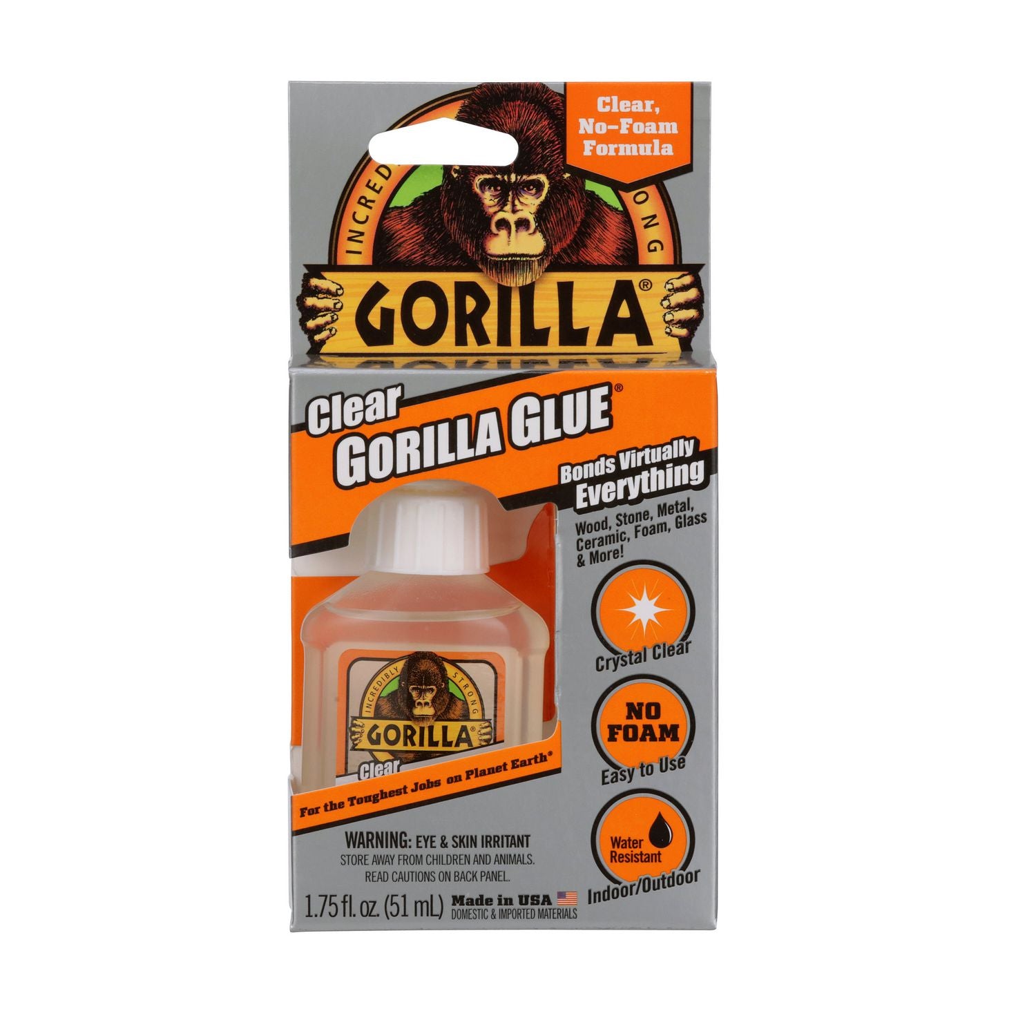 Clear Gorilla Glue, 1.75 oz Bottle Gorilla® Flipcost