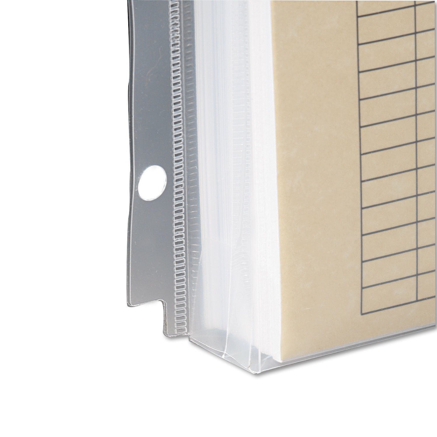 Smead™ Poly Ring Binder Pockets, 9 x 11.5, Clear, 3/Pack