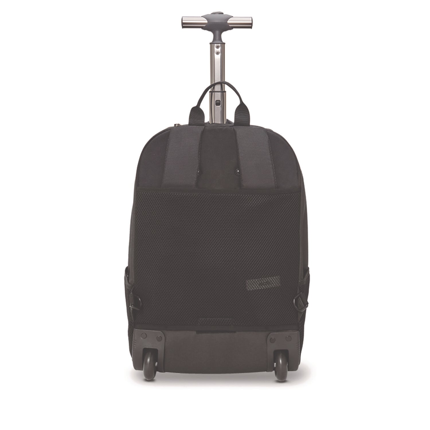 Bleecker Recycled Rolling Backpack, Fits Devices Up to 15.6", 12.5 x 8 x 19, Dark Gray Solo Flipcost