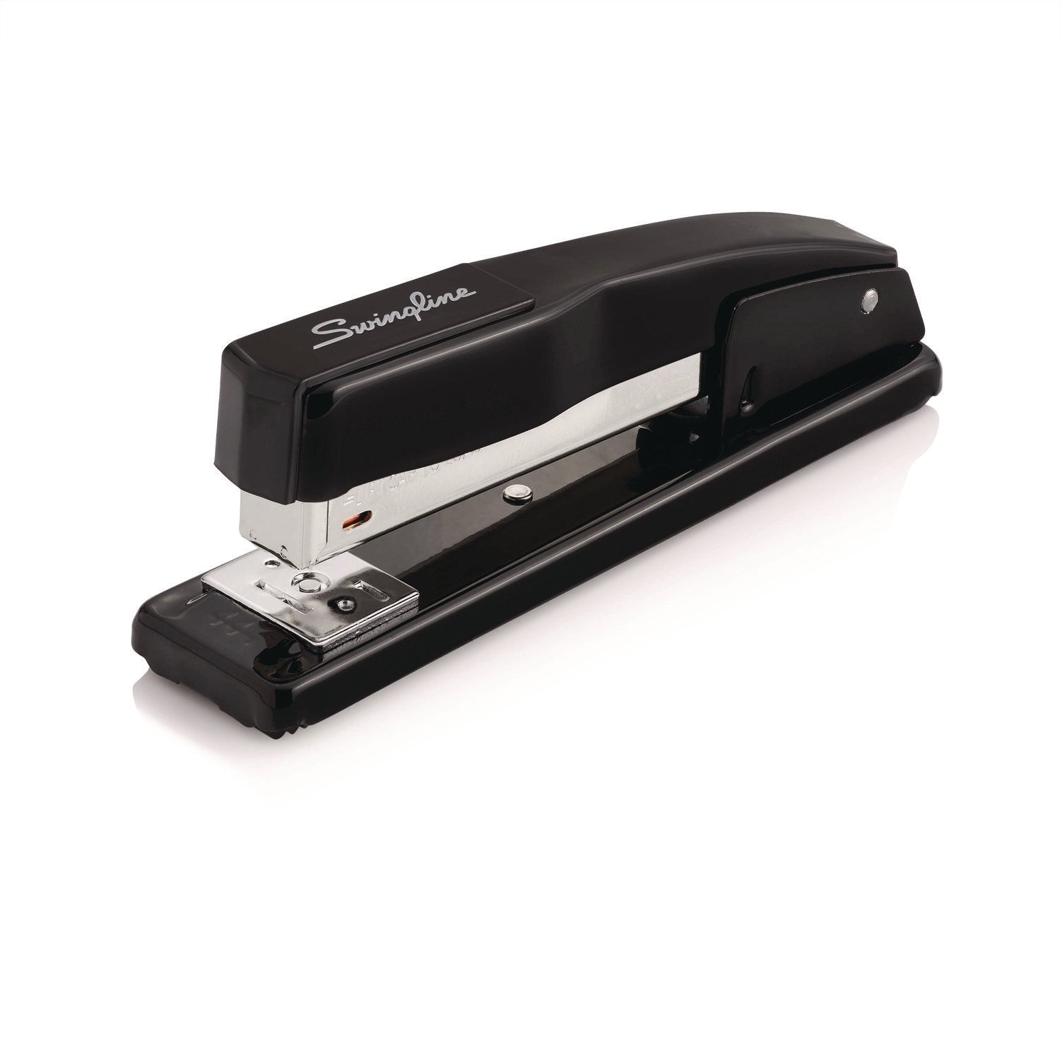 Commercial Full Strip Desk Stapler, 20-Sheet Capacity, Black