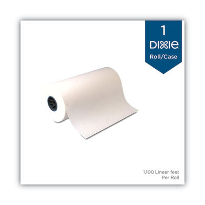 DIXIE FOOD SERVICE Kold-Lok Polyethylene-Coated Freezer Paper Roll, 24" x 1,100 ft, White - Flipcost