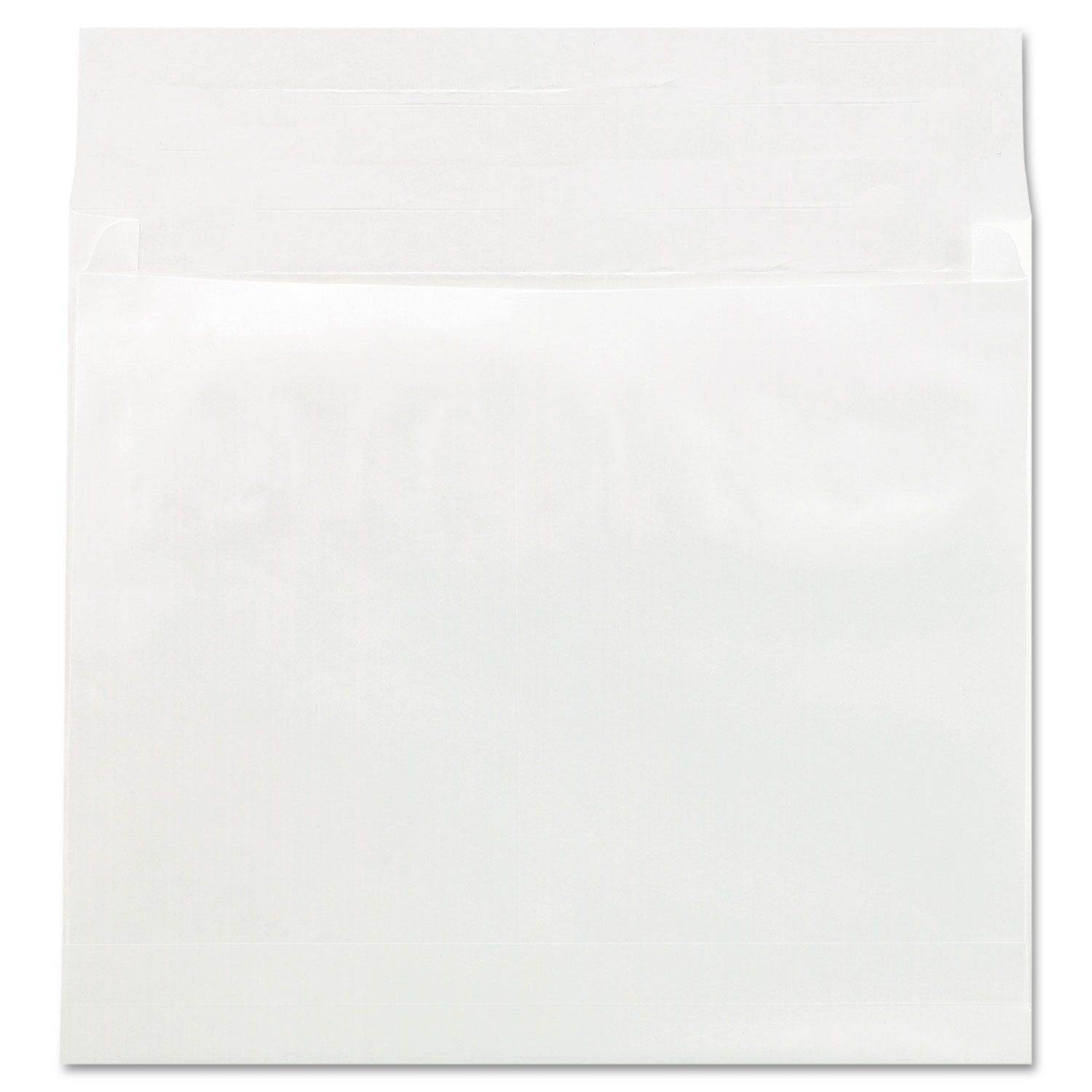 Deluxe Tyvek Expansion Envelopes, Open-Side, 4" Capacity, #15 1/2, Square Flap, Self-Adhesive Closure, 12 x 16, White, 50/CT