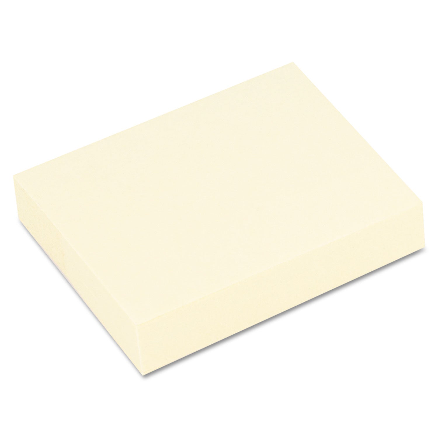 Universal® Recycled Self-Stick Note Pads, 1.5" x 2", Yellow, 100 Sheets/Pad, 12 Pads/Pack