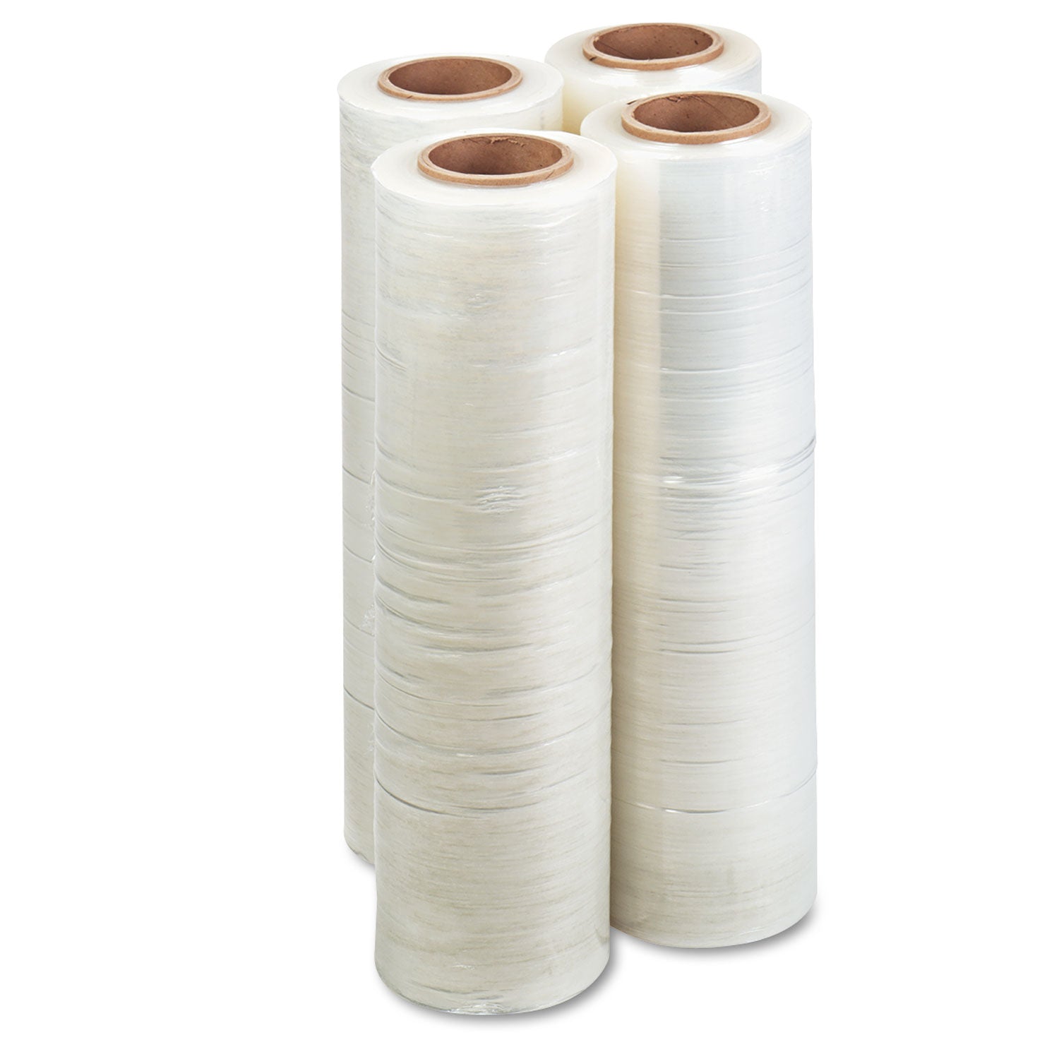 Universal® High-Performance Handwrap Film, 18" x 1,500 ft, 12 mic (47-Gauge), Clear, 4/Carton