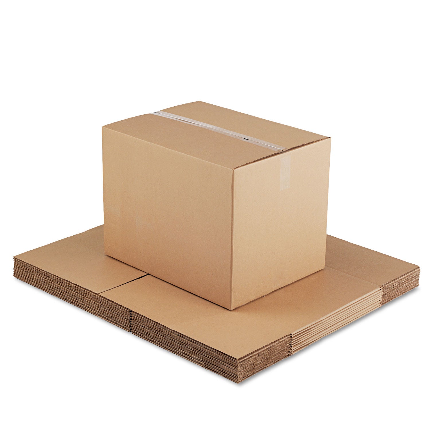 Universal® Fixed-Depth Corrugated Shipping Boxes, Regular Slotted Container (RSC), 18" x 24" x 18", Brown Kraft, 10/Bundle