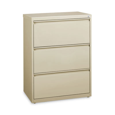 Lateral Steel File Cabinet, 3 Letter/Legal/A4-Size File Drawers, Putty, 30 x 18.62 x 40.25 Flipcost Flipcost