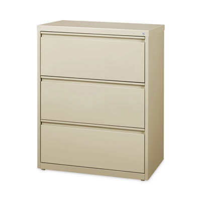 Lateral Steel File Cabinet, 3 Letter/Legal/A4-Size File Drawers, Putty, 30 x 18.62 x 40.25 Flipcost Flipcost