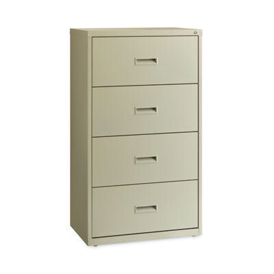 Steel Lateral File Cabinet , 4 Letter/Legal/A4-Size File Drawers, Putty, 30 x 18.62 x 52.5 Flipcost Flipcost