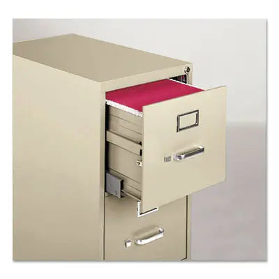 ALERA Economy Vertical File, 4 Letter-Size File Drawers, Putty, 15" x 25" x 52" Flipcost Flipcost
