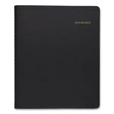 AT-A-GLANCE Monthly Planner, 8.75 x 7, Black Cover, 12-Month (Jan to Dec): 2024 Flipcost Flipcost