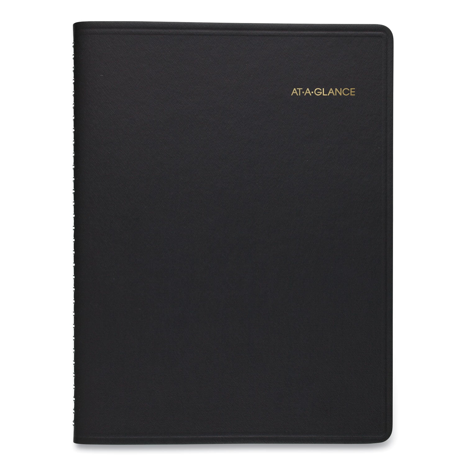 AT-A-GLANCE® Weekly Appointment Book, 11 x 8.25, Black Cover, 14-Month (July to Aug): 2024 to 2025