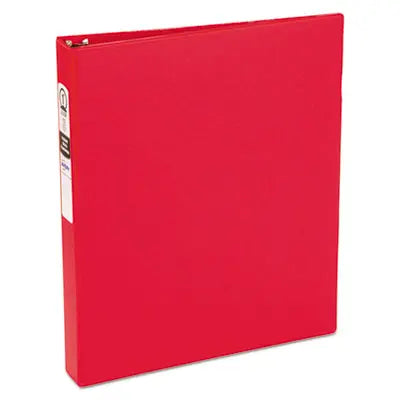 AVERY PRODUCTS CORPORATION Economy Non-View Binder with Round Rings, 3 Rings, 1" Capacity, 11 x 8.5, Red, (3310) Flipcost Flipcost