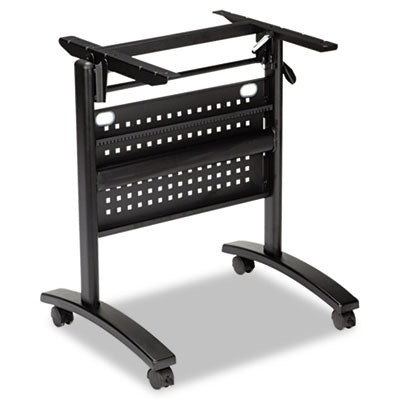 Alera Valencia Flip Training Table Base, Modesty Panel, 28.5w x 19.75d x 28.5h, Black Flipcost Flipcost