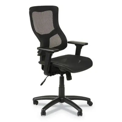 Alera® Alera Elusion II Series Suspension Mesh Mid-Back Synchro Seat Slide Chair, Supports 275 lb, 16.34" to 20.35" Seat, Black Flipcost Flipcost
