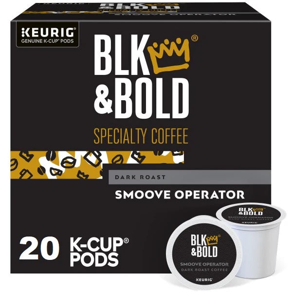 BLK & Bold® Smoove Operator K-Cups, 20/Box