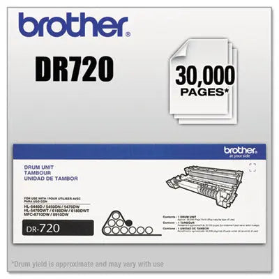 BROTHER INTL. CORP. DR720 Drum Unit, 30,000 Page-Yield, Black Flipcost Flipcost