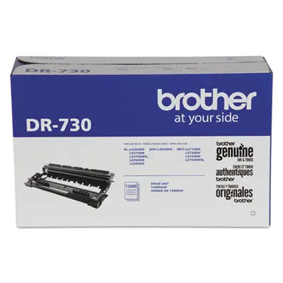 BROTHER INTL. CORP. DR730 Drum Unit, 12,000 Page-Yield, Black Flipcost Flipcost