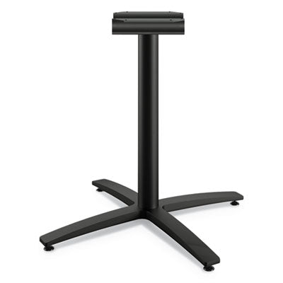 Between Seated-Height X-Base for 42" Table Tops, 32.68w x 29.57h, Black Flipcost Flipcost