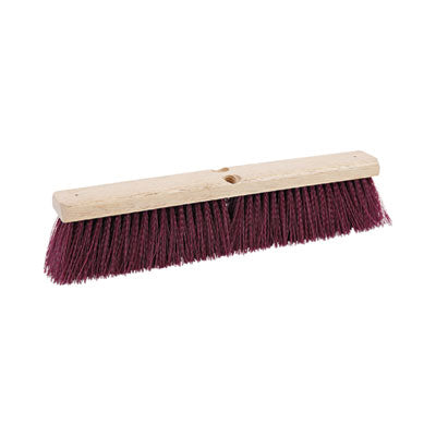 Boardwalk® Floor Brush Head, 3" Maroon Heavy-Duty Polypropylene Bristles, 18" Brush Flipcost Flipcost