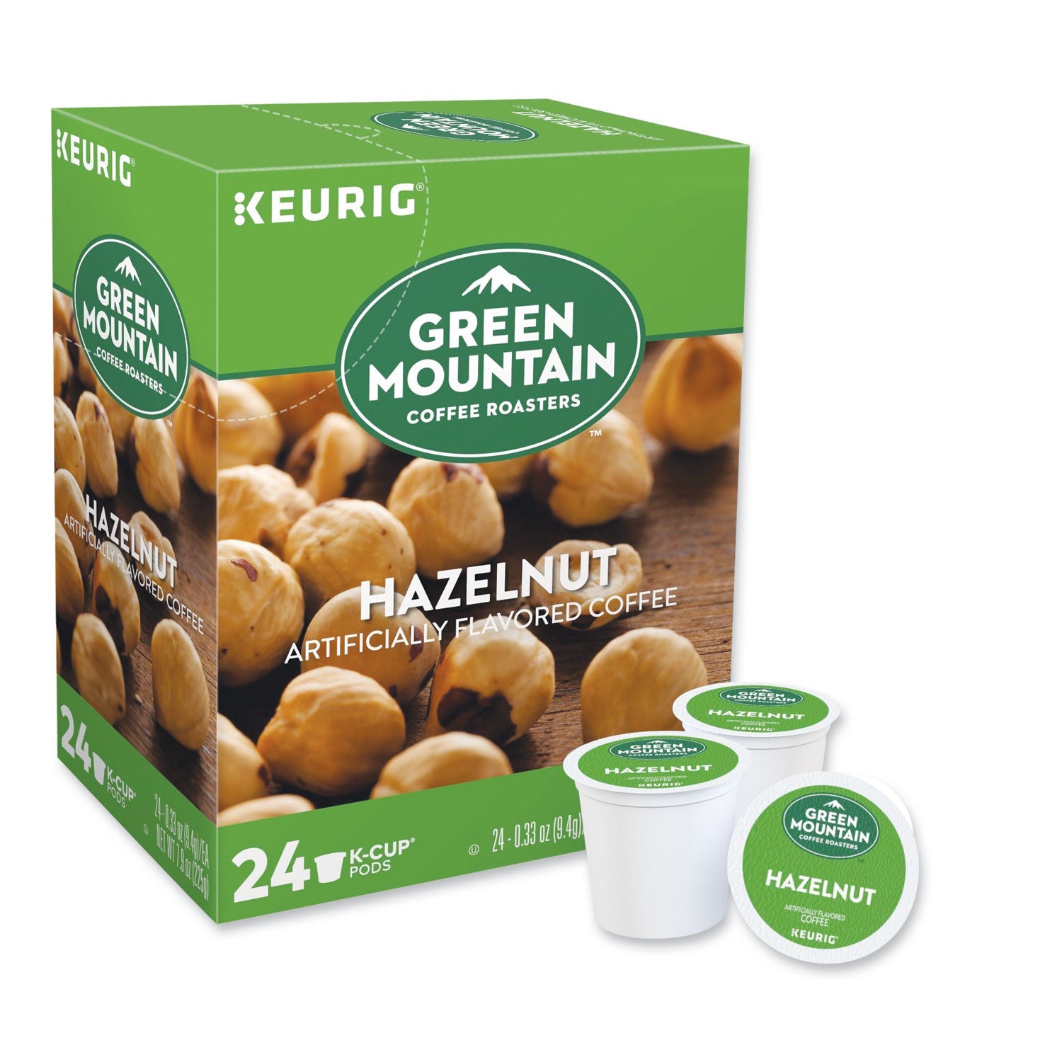 Green Mountain Coffee® Hazelnut Coffee K-Cups, 24/Box