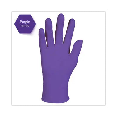 Kimtech™ PURPLE NITRILE Exam Gloves, 242 mm Length, Large, Purple, 100/Box Flipcost Flipcost