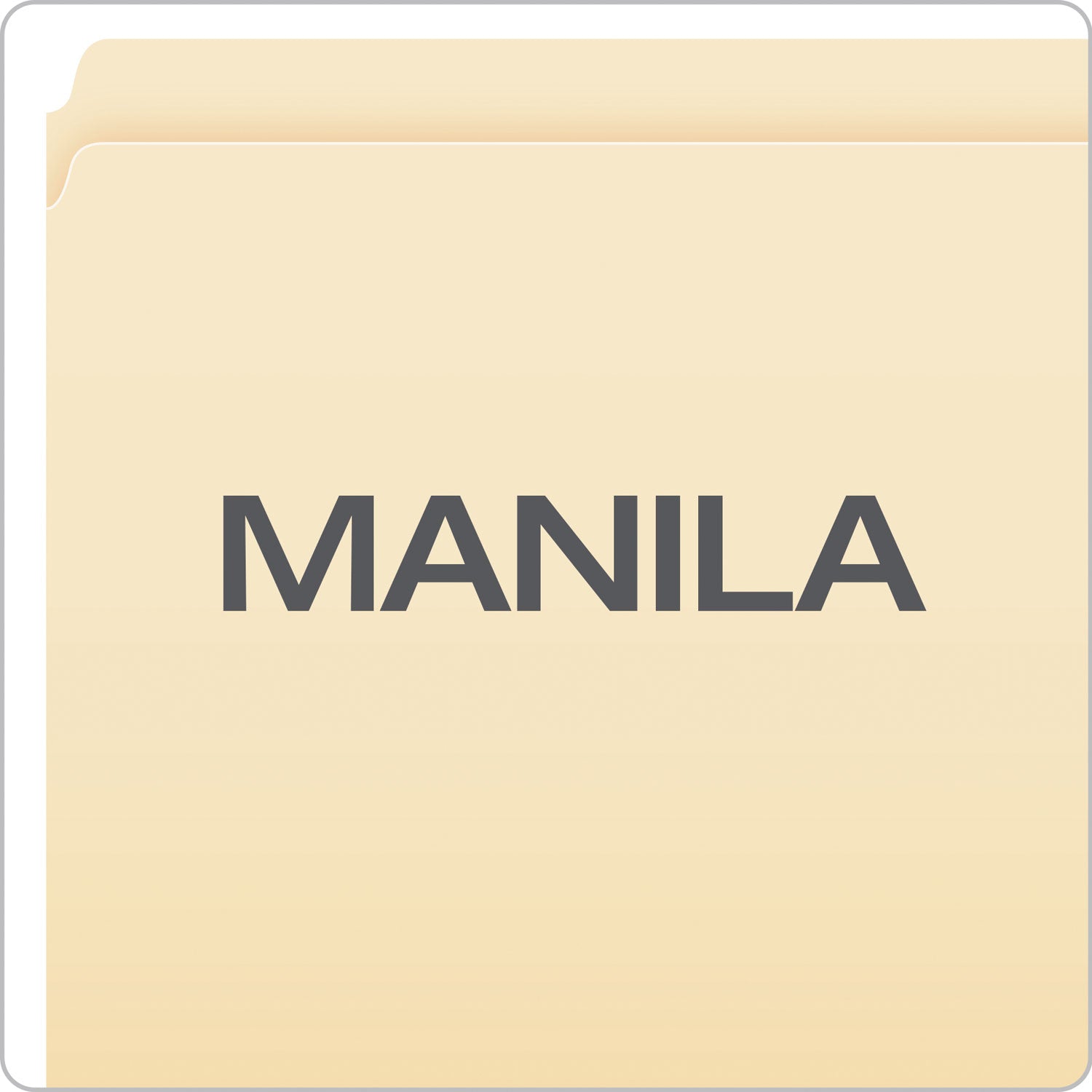 Pendaflex® Manila File Folders, Straight Tabs, Letter Size, 0.75" Expansion, Manila, 100/Box