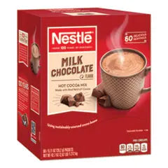 Nestlé® Hot Cocoa Mix, Milk Chocolate, 0.71 oz Packet, 60 Packets/Box Flipcost Flipcost