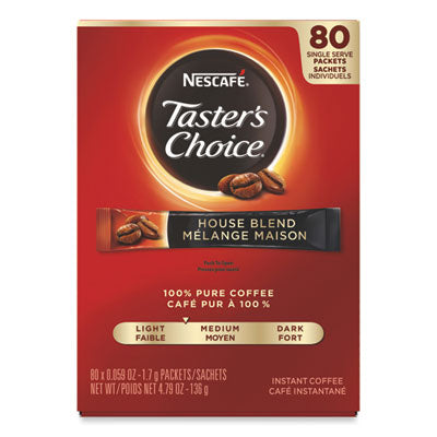 Nescafé® Taster's Choice Stick Pack, House Blend, 80/Box Flipcost Flipcost