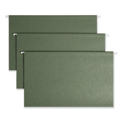 Smead™ Hanging Folders, Legal Size, 1/5-Cut Tabs, Standard Green, 25/Box Flipcost Flipcost