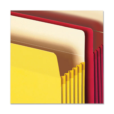 Smead™ Colored File Pockets, 5.25" Expansion, Letter Size, Assorted Colors, 5/Box Flipcost Flipcost