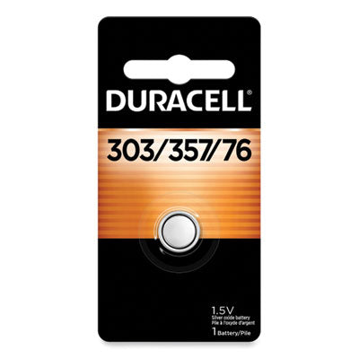 Duracell® Button Cell Battery, 303/357, 1.5 V, 6/Box Flipcost Flipcost